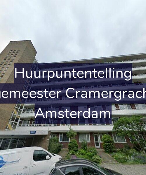 Foto gevel Huurpuntentelling voor Burgemeester Cramergracht 68, Amsterdam