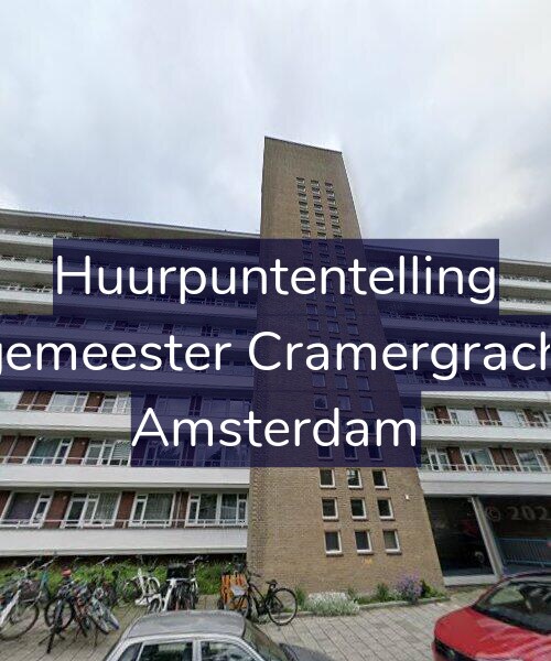 Foto gevel Huurpuntentelling voor Burgemeester Cramergracht 63, Amsterdam