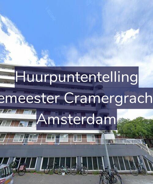Foto gevel Huurpuntentelling voor Burgemeester Cramergracht 176, Amsterdam