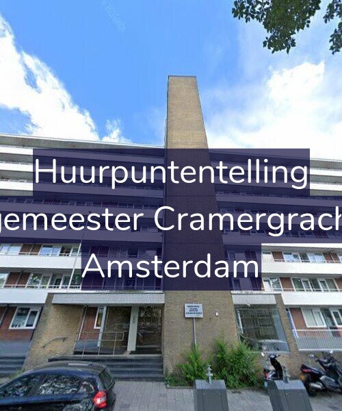 Foto gevel Huurpuntentelling voor Burgemeester Cramergracht 99, Amsterdam