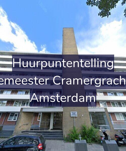Foto gevel Huurpuntentelling voor Burgemeester Cramergracht 136, Amsterdam