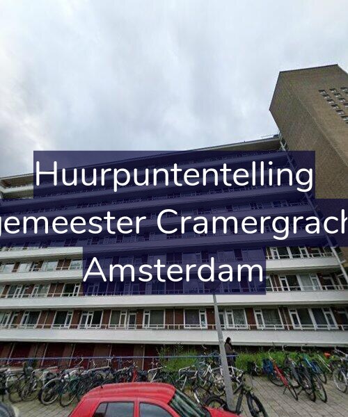 Foto gevel Huurpuntentelling voor Burgemeester Cramergracht 34, Amsterdam