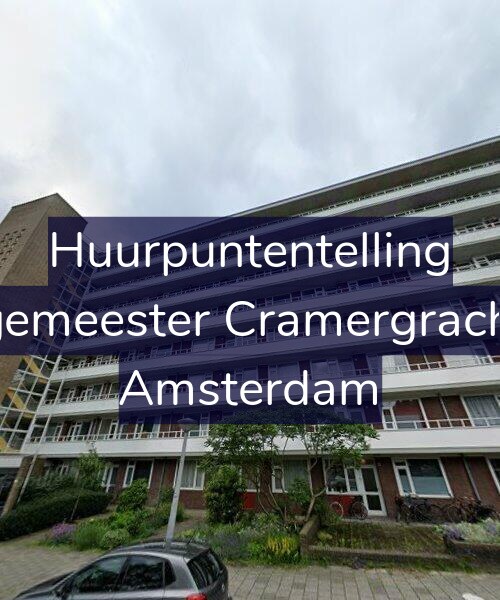 Foto gevel Huurpuntentelling voor Burgemeester Cramergracht 74, Amsterdam