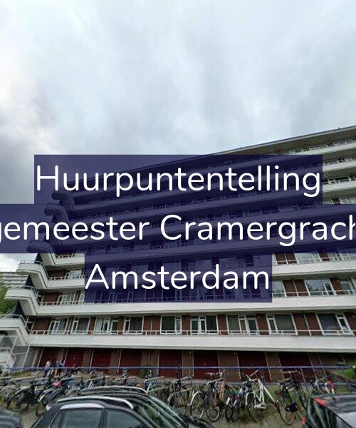 Foto gevel Huurpuntentelling voor Burgemeester Cramergracht 22, Amsterdam
