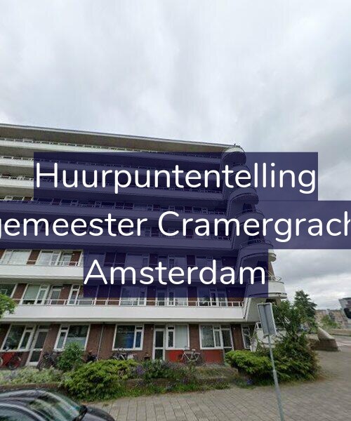 Foto gevel Huurpuntentelling voor Burgemeester Cramergracht 92, Amsterdam