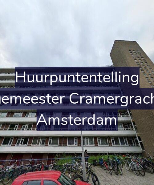 Foto gevel Huurpuntentelling voor Burgemeester Cramergracht 38, Amsterdam