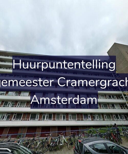 Foto gevel Huurpuntentelling voor Burgemeester Cramergracht 30, Amsterdam