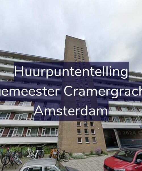 Foto gevel Huurpuntentelling voor Burgemeester Cramergracht 52, Amsterdam