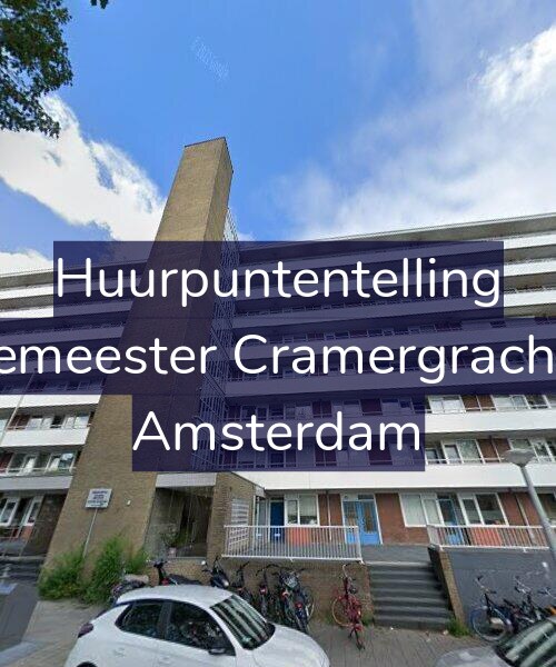 Foto gevel Huurpuntentelling voor Burgemeester Cramergracht 133, Amsterdam