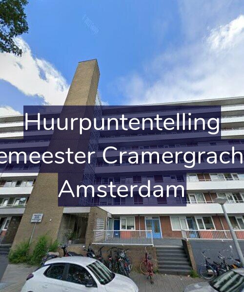 Foto gevel Huurpuntentelling voor Burgemeester Cramergracht 142, Amsterdam