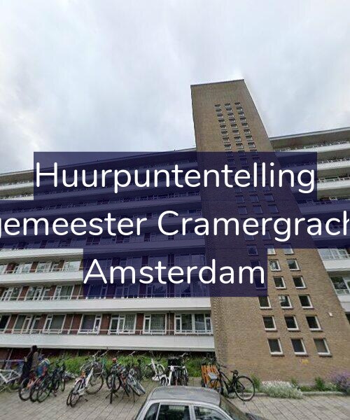 Foto gevel Huurpuntentelling voor Burgemeester Cramergracht 46, Amsterdam
