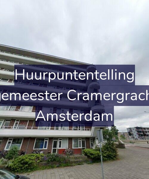 Foto gevel Huurpuntentelling voor Burgemeester Cramergracht 94, Amsterdam