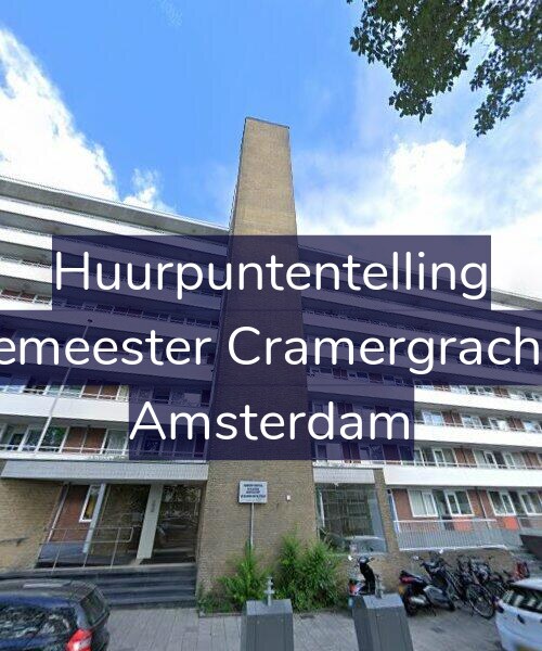 Foto gevel Huurpuntentelling voor Burgemeester Cramergracht 119, Amsterdam