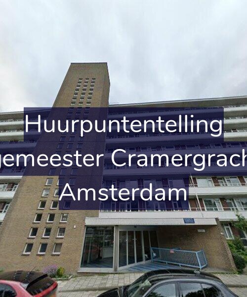 Foto gevel Huurpuntentelling voor Burgemeester Cramergracht 58, Amsterdam