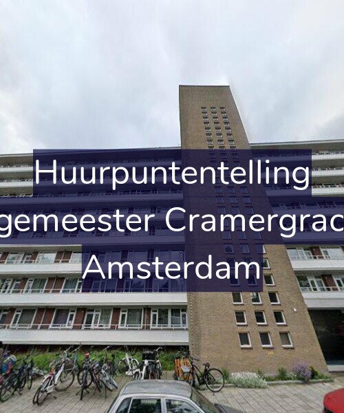 Foto gevel Huurpuntentelling voor Burgemeester Cramergracht 9, Amsterdam