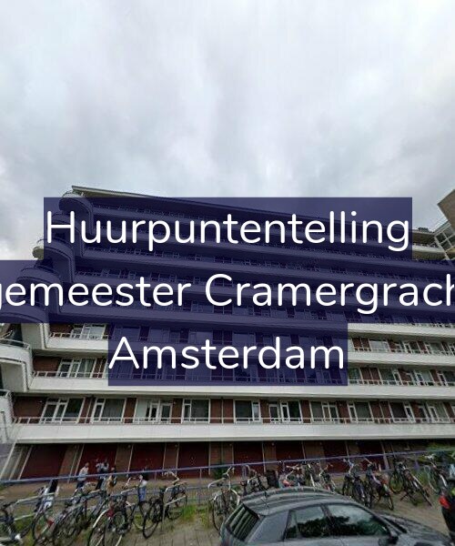 Foto gevel Huurpuntentelling voor Burgemeester Cramergracht 20, Amsterdam