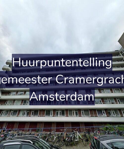 Foto gevel Huurpuntentelling voor Burgemeester Cramergracht 26, Amsterdam