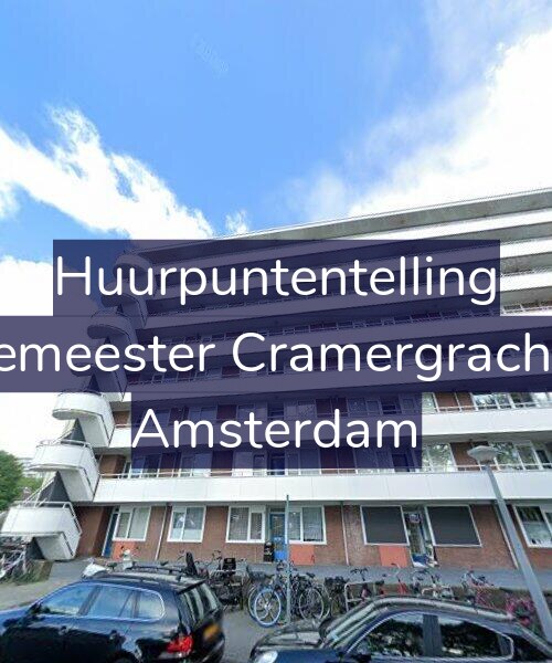 Foto gevel Huurpuntentelling voor Burgemeester Cramergracht 112, Amsterdam