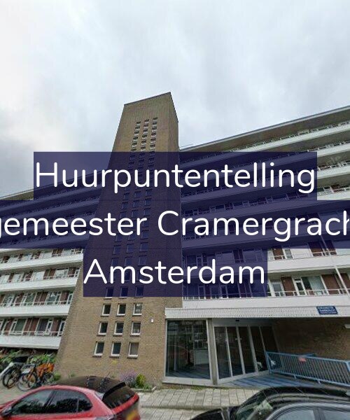 Foto gevel Huurpuntentelling voor Burgemeester Cramergracht 91, Amsterdam