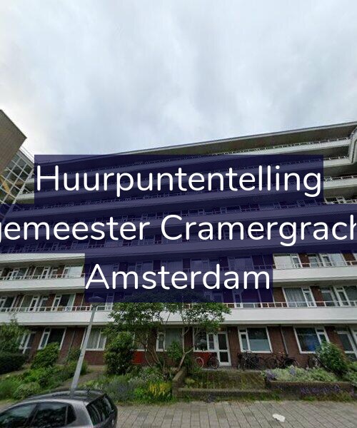 Foto gevel Huurpuntentelling voor Burgemeester Cramergracht 78, Amsterdam