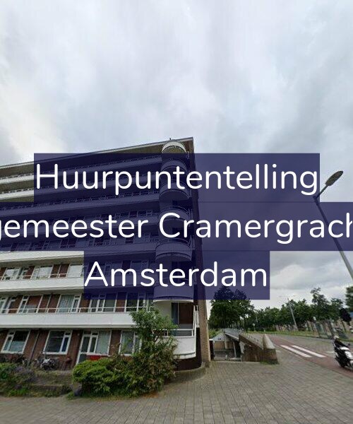 Foto gevel Huurpuntentelling voor Burgemeester Cramergracht 98, Amsterdam