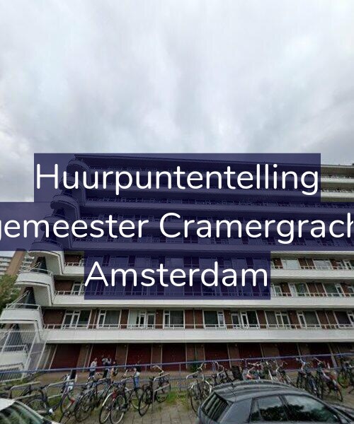 Foto gevel Huurpuntentelling voor Burgemeester Cramergracht 18, Amsterdam