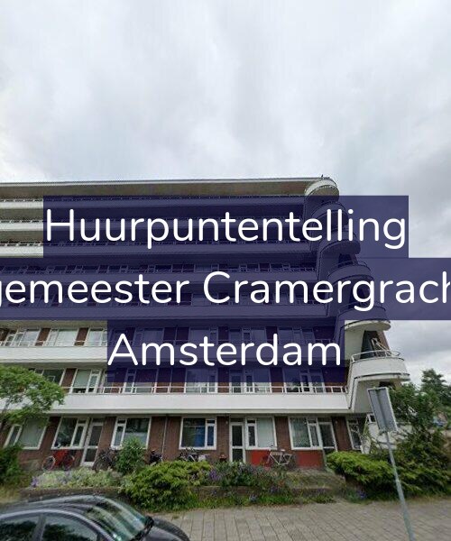Foto gevel Huurpuntentelling voor Burgemeester Cramergracht 90, Amsterdam