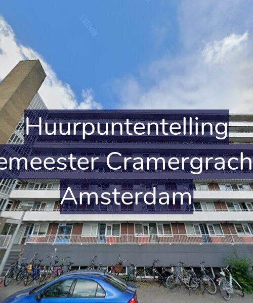 Foto gevel Huurpuntentelling voor Burgemeester Cramergracht 154, Amsterdam