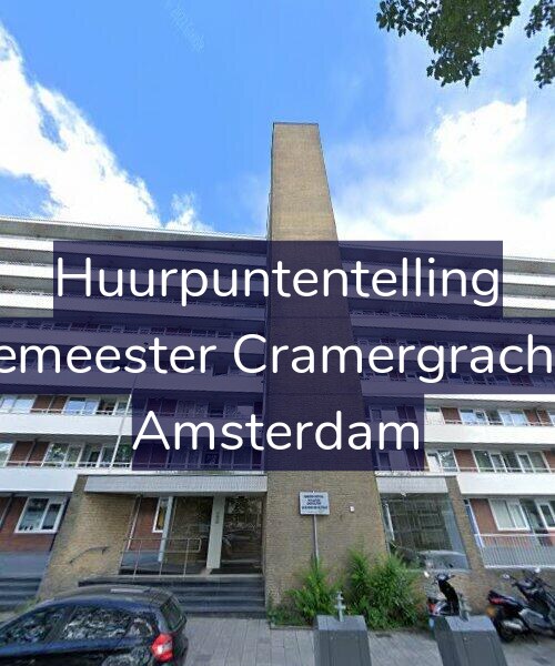 Foto gevel Huurpuntentelling voor Burgemeester Cramergracht 101, Amsterdam