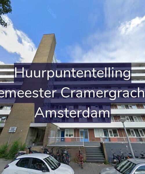 Foto gevel Huurpuntentelling voor Burgemeester Cramergracht 149, Amsterdam