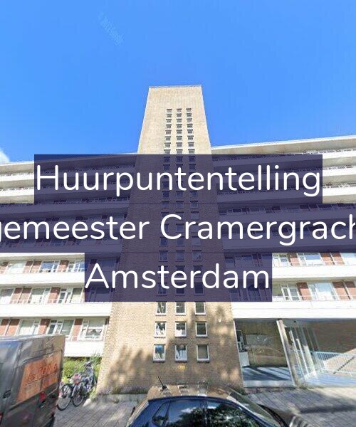 Foto gevel Huurpuntentelling voor Burgemeester Cramergracht 75, Amsterdam