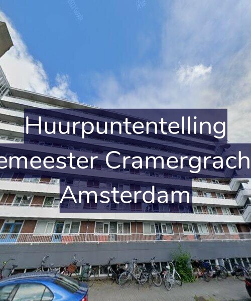 Foto gevel Huurpuntentelling voor Burgemeester Cramergracht 160, Amsterdam