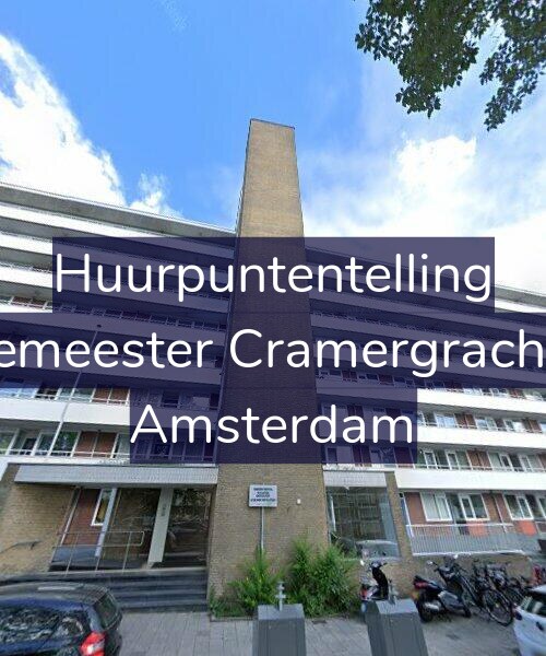 Foto gevel Huurpuntentelling voor Burgemeester Cramergracht 117, Amsterdam