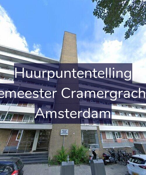Foto gevel Huurpuntentelling voor Burgemeester Cramergracht 123, Amsterdam