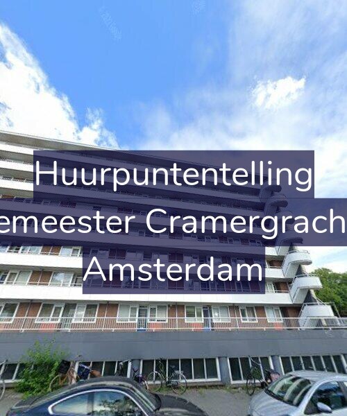 Foto gevel Huurpuntentelling voor Burgemeester Cramergracht 168, Amsterdam