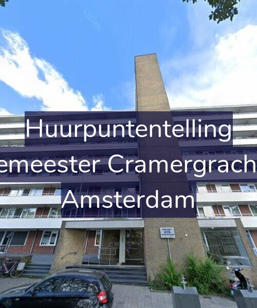 Foto gevel Huurpuntentelling voor Burgemeester Cramergracht 134, Amsterdam