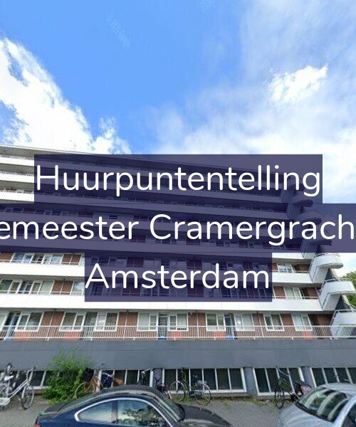 Foto gevel Huurpuntentelling voor Burgemeester Cramergracht 166, Amsterdam