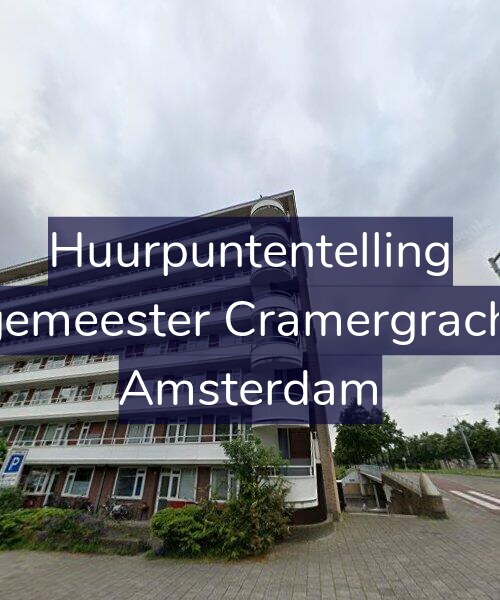 Foto gevel Huurpuntentelling voor Burgemeester Cramergracht 96, Amsterdam