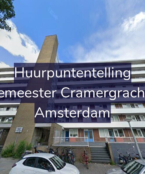 Foto gevel Huurpuntentelling voor Burgemeester Cramergracht 143, Amsterdam