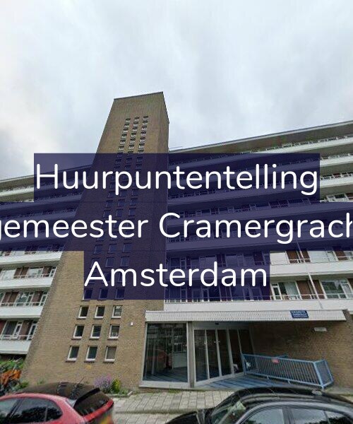Foto gevel Huurpuntentelling voor Burgemeester Cramergracht 56, Amsterdam