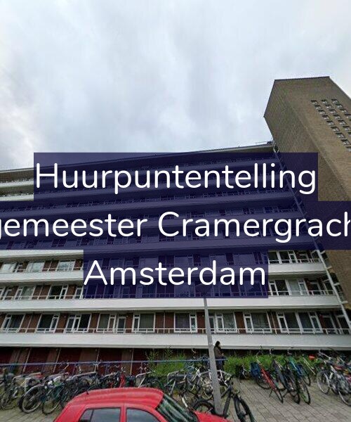 Foto gevel Huurpuntentelling voor Burgemeester Cramergracht 36, Amsterdam