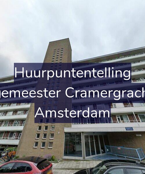 Foto gevel Huurpuntentelling voor Burgemeester Cramergracht 93, Amsterdam