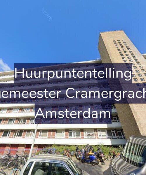 Foto gevel Huurpuntentelling voor Burgemeester Cramergracht 40, Amsterdam