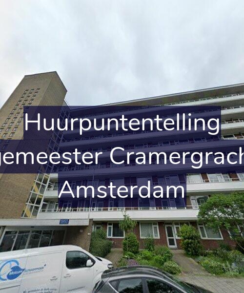 Foto gevel Huurpuntentelling voor Burgemeester Cramergracht 66, Amsterdam