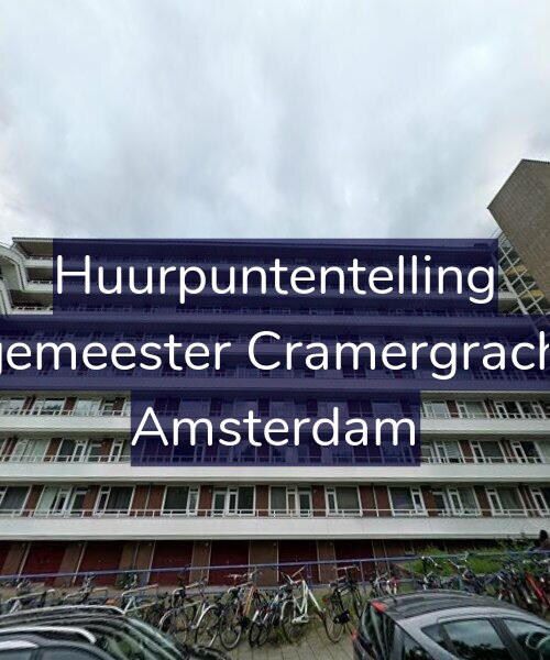 Foto gevel Huurpuntentelling voor Burgemeester Cramergracht 28, Amsterdam