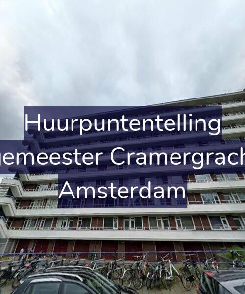 Foto gevel Huurpuntentelling voor Burgemeester Cramergracht 24, Amsterdam