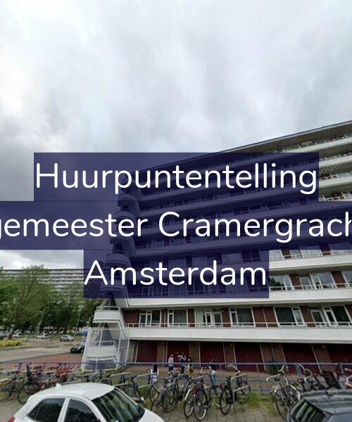 Foto gevel Huurpuntentelling voor Burgemeester Cramergracht 10, Amsterdam