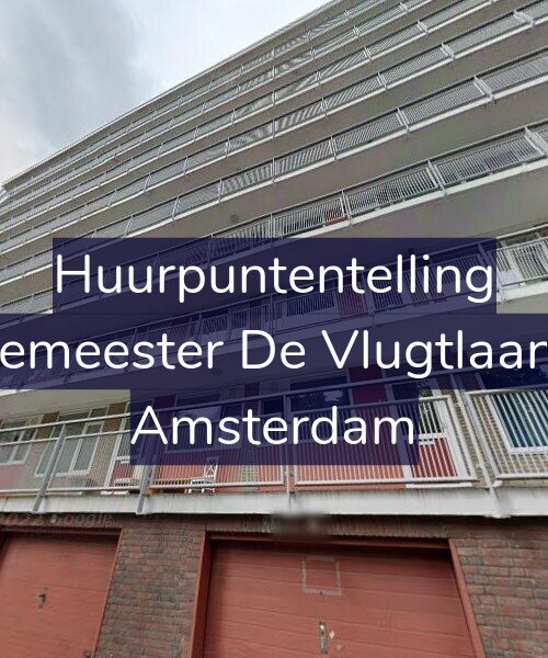 Foto gevel Huurpuntentelling voor Burgemeester De Vlugtlaan 297, Amsterdam
