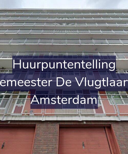 Foto gevel Huurpuntentelling voor Burgemeester De Vlugtlaan 249, Amsterdam