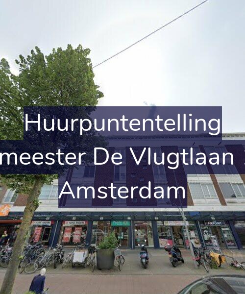 Foto gevel Huurpuntentelling voor Burgemeester De Vlugtlaan 145-D, Amsterdam